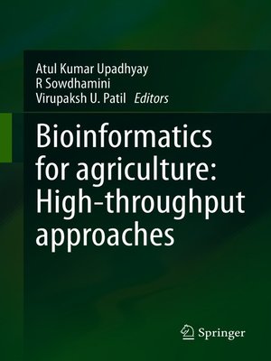 cover image of Bioinformatics for agriculture